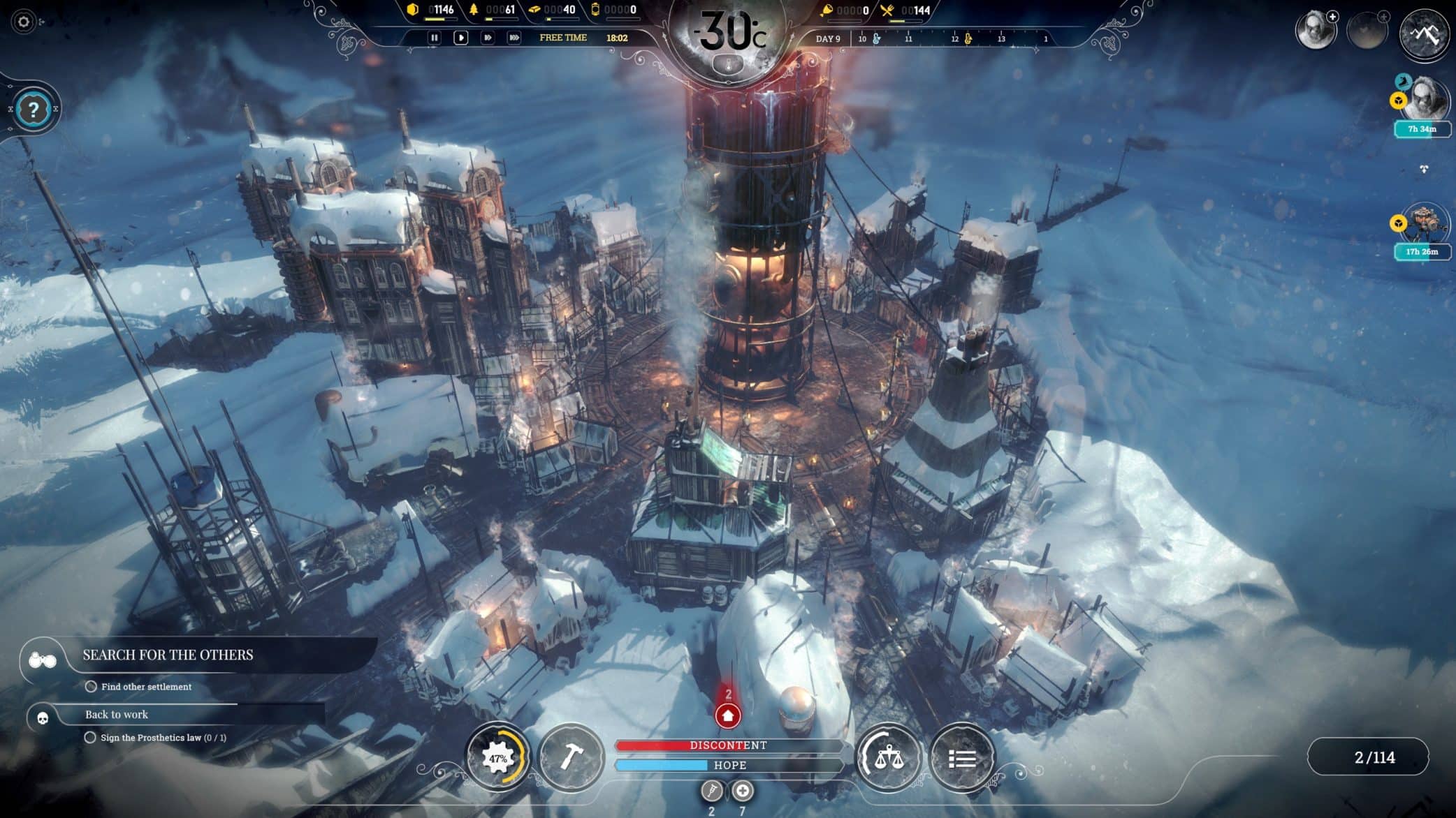 Monday eXcursion: Frostpunk